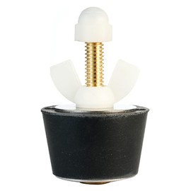 Lamprey Hardware #8 Winter Plug Blow Thru with Schrader Valve for 1.5 inch Pipe - LHEP8 (2)