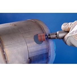 PFERD Sanding Sleeve Set 13 Pieces Corundum Diameter 30 x 30 mm A40, 60, 80, 150 Including Holder with Shaft Diameter 6 mm 42298004 for Universal Applications