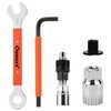 Oumers Bicycle Crank Puller Tool Set, Bicycle Crank Puller Bottom