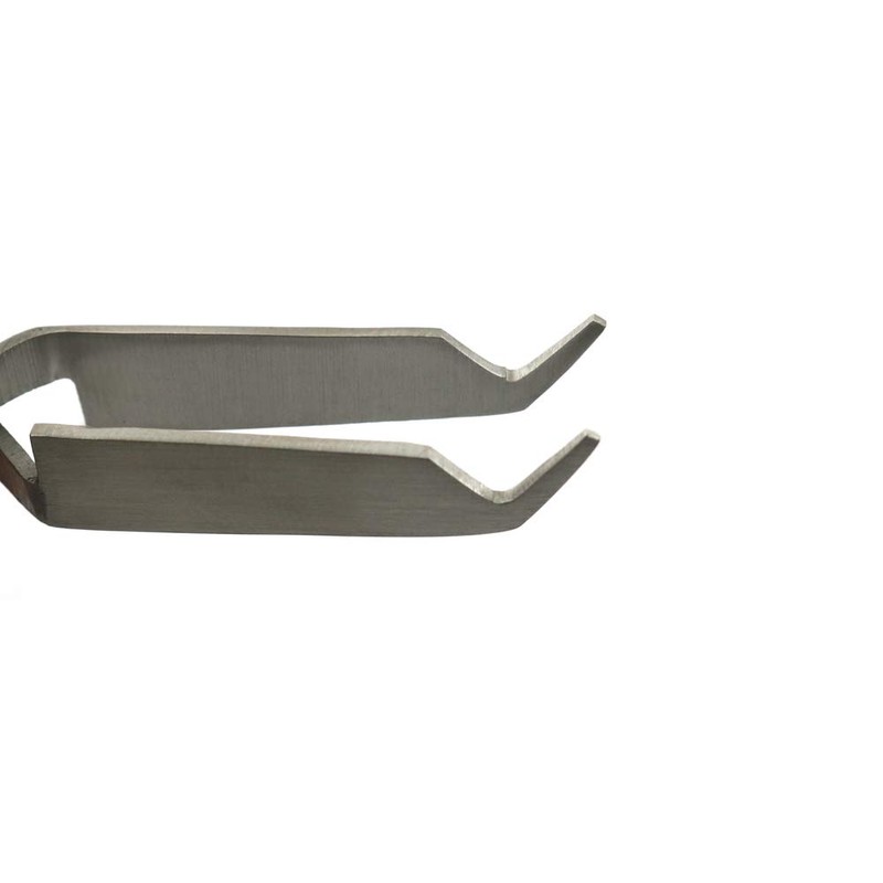 Dental Bracket Holding Tweezer Orthodontic De Bonding Holder Forceps Narrow