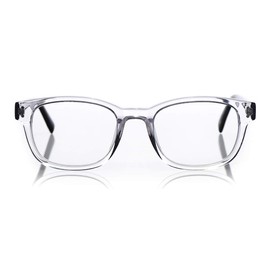 eyebobs Butch Wide Premium Unisex Reading Glasses, Crystal Front with Demi Tortoise Temples, 1.75 Strength