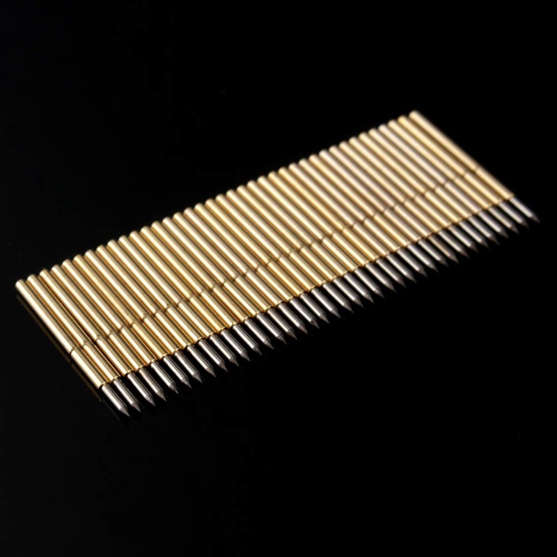 100pcs Spring Test Probe P75-B1 Spring Thimble Round Pogo Pin