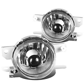 DNA MOTORING FL-ZTL-125-CH Front Bumper Fog Light, Driver and Passenger Side
