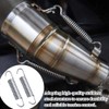 Springs, Two Piece Universal Exhaust Pipe Spring, Stainless Steel Exhaust