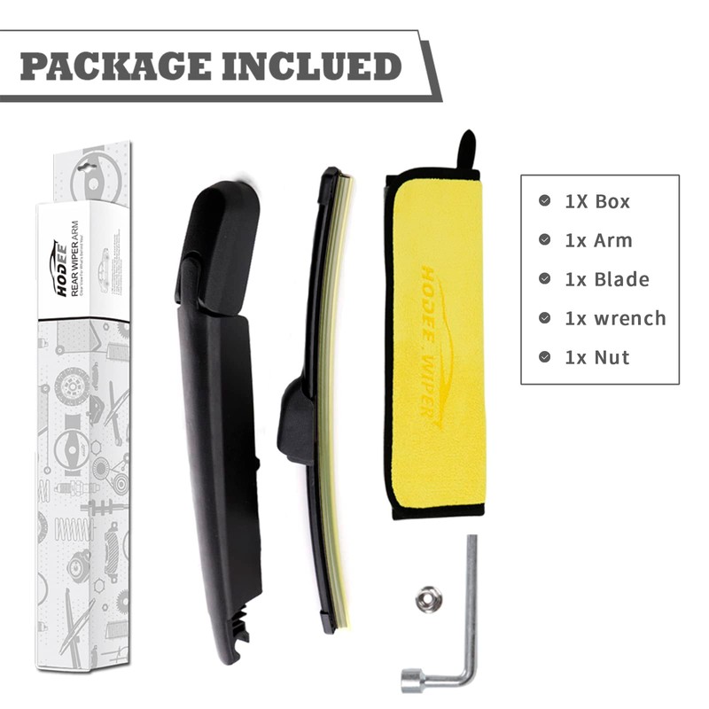 HODEE Rear Wiper Arm Blade Nut Set Replacement for KIA