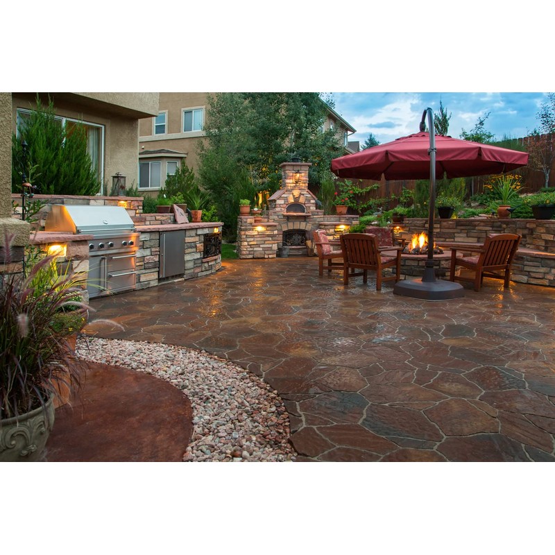 GKOLED Hardscape Light with Frosted Lens, Paver Wall Light, 6.8