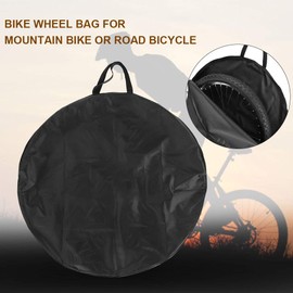 BONKZEBU Bike Double Wheel Bag,Comfortable Feel Convenient to Use Bike Wheel Bag,Simple Elegant Design Exquisite Workmanship Cycling Wheel Bag,for Cycling Road Mountain Bike (29