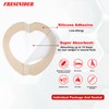 FRESINIDER 7"x7" (Pack of 10) Wound Silicone Sacral Foam Dressing