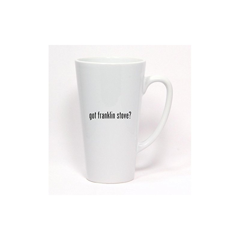got franklin stove? - Ceramic Latte Mug 17oz