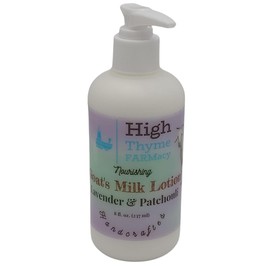 All-Natural Lavender & Patchouli Goat Milk Lotion - Moisturizing Hand and Body Lotion - Lavender & Patchouli Lotion - Goats Milk Patchouli & Lavender Lotion for Sensitive Skin - Women & Men's Lotion