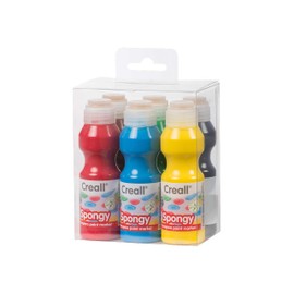 Creall Havo35026 420 ml Assortment Havo Spongy Poster Paint Set (6-Piece)