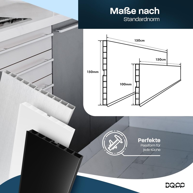 DQ-PP Skirting Board | 150 mm | Plastic | Base