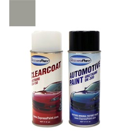 ColorRite Aerosol for GMC Denali Automotive Touch-up Paint - Light Gray Metallic (Wheel Color) WA9789 - Color+Clearcoat Package