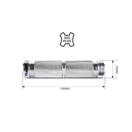 Nucraft Adapter SDS Plus to SDS Plus mounting connector suitable for drill extension, hammer drills and tools with SDS Plus holder