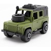 Toyland® 17cm (7") Green DIY Farm Jeep with Multifunctional Screwdriver