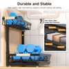 Sevenblue 2 Packs Under Sink Organizer, Height Adjustable 2 Tier