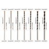 sourcing map 7pcs Brad Point Drill Bits 4-12mm Dia Straight