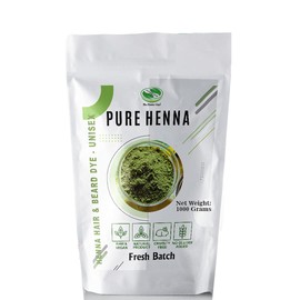 100% Pure & Natural Henna Powder For Hair Dye / Color 1 Kg / 1000 Grams - The Henna Guys by The Henna Guys