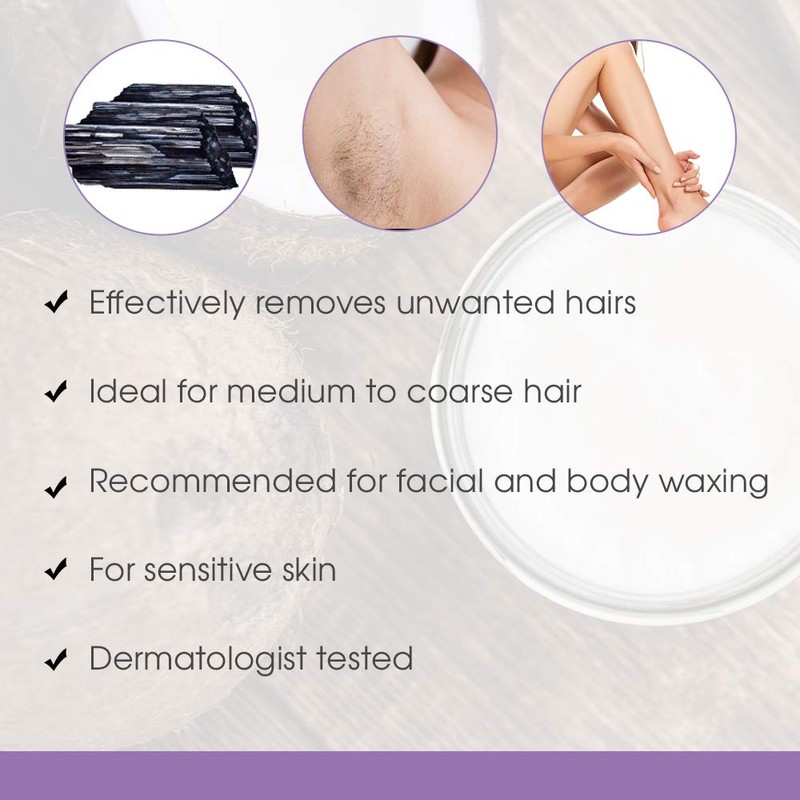 Satin Smooth Silver Tourmaline Hair Removal Wax - Professional Waxing