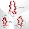 Shenghai Gingerbread Man Cookie Cutter Set of 3 Cookie Cutter