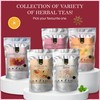 Orange Ginger Mint Herbal Tea 100gm, Natural Herbal Infusion, 50
