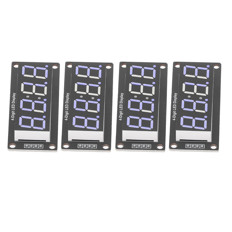 4 Set 4 Digit Digital Tube LED Display Board 7