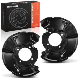 A-Premium Front Driver & Passenger Side Brake Dust Shield Compatible with Toyota Models - 4Runner 2003-2009, FJ Cruiser 2007-2014, 2-PC Set