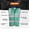 Green First Aider Hi Vis Vest Made of Durable Polyester