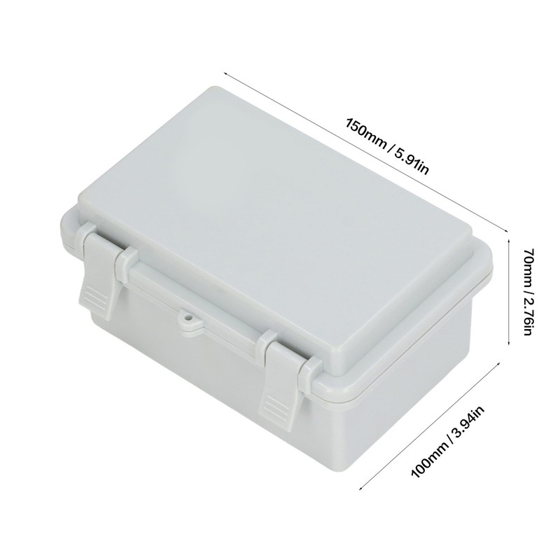 Waterproof Electrical Box Dustproof Insulated Outdoor Junction Box with Hinged