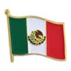 PinMart's Mexico Mexican World Flag Enamel Lapel Pin -5 Pack – Premium Country Flag Pins for Clothing, Backpacks, and Hats – Patriotic, Supportive, and Collectible Accessories for All Occasions and Events
