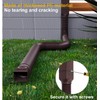 Ogutter Rain Gutter Downspout Extensions, Downspout Extender for Rainwater Drainage