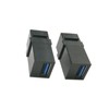 USB 3.0 Keystone Jack Inserts, zdyCGTime (2-Pack) USB 3.0 Adapters