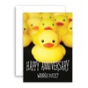 Lithobee - Wanna Duck Happy Anniversary - Special Cards for
