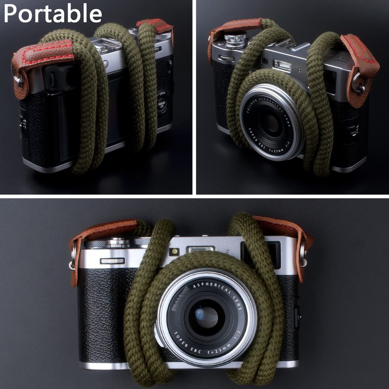 VKO Kameragurt Kamera Tragegurt Baumwoll Nackengurt Schultergurt geeignet für DSLR