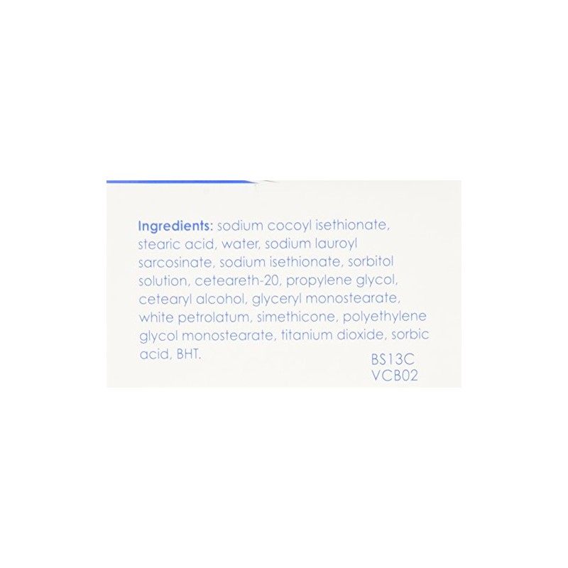 Vanicream Cleansing Bar 3.9 oz For Sensitive Skin, Pack of
