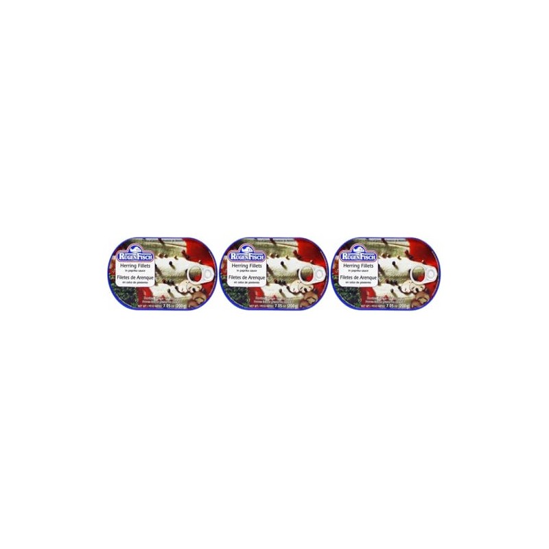 Rugen Fisch Herring & Mackerel Fillets Assorted Sauces (3 -
