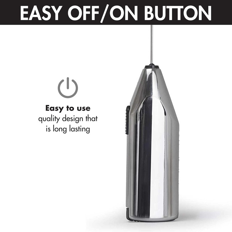 Primula Milk Frother, Handheld Whisk, Drink Foamer, Mini Blender Mixer