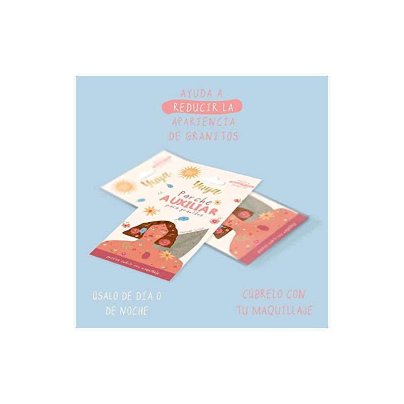 Yuya - Parche granitos 36 pzas + Calma todo bien