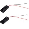 BKAEIMSTWR 8pcs AAA Battery Holder with Wires 2pcs AAA Battery