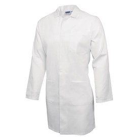Whites Chefs Apparel A351-L Unisex Lab Coat, White