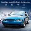 AUTOSAVER88 Headlight Assembly Compatible with 99-04 1999 2000 2001 2002