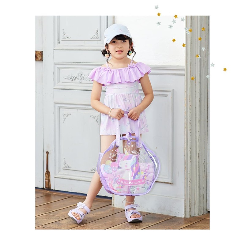 Arisana Pool Bag, Girls, Vinyl, Beach Bag, Stylish, Shell-shaped, Sea