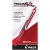 Pilot Precise V5 Rt, Bolígrafo Retráctil, Tinta Líquida Rojo, Doce