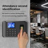 Intelligent Biometric Fingerprint Password Attendance Machine Time Clock Employee Checking-in