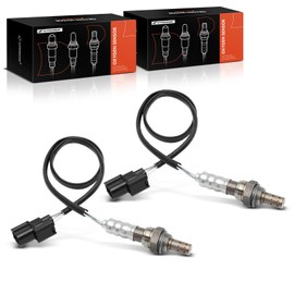 A-Premium O2 Oxygen Sensor Compatible with Honda Accord 2008-2009 3.5L, Downstream Front and Rear, 2-PC Set, Replace# 14517419