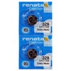 Renata 329 SR731SW Batteries - 1.55V Silver Oxide 329 Watch