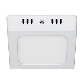 Volteck Lait PLA-210L, Luminario LED cuadrado tipo plafón 6 W color blanco luz de día