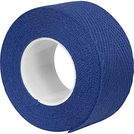 cyclingcolors Velox handlebar strap textile bicycle racing bike vintage vintage cotton brown blue red white yellow orange (dark blue)