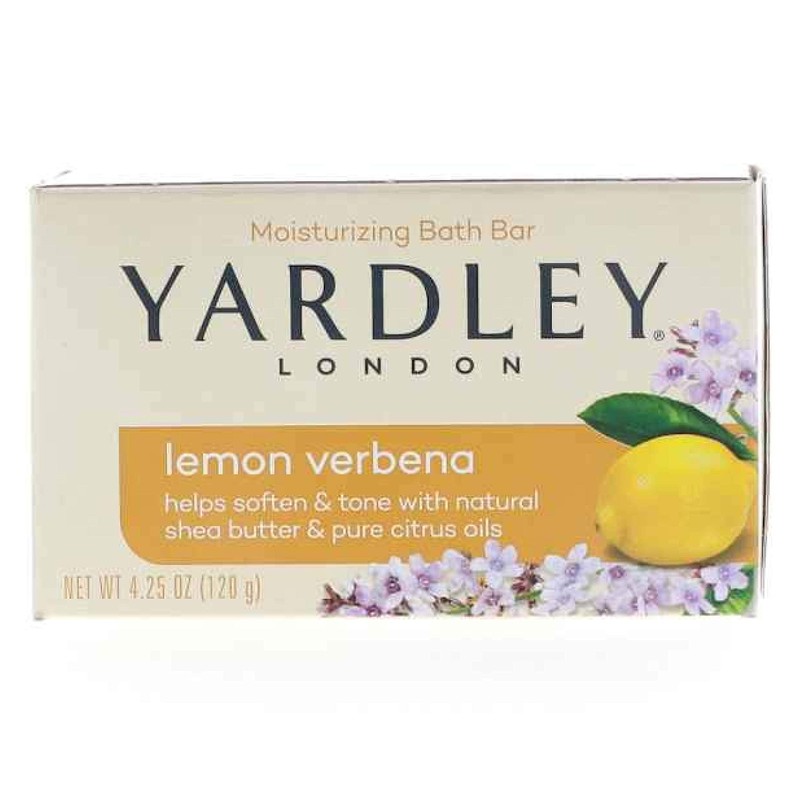 Yardley Lemon Verbena Bar Soap 4.0 Ounce