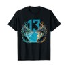 Boy Girl 13 Year Old Birthday Dragon Shirt 13th Birthday